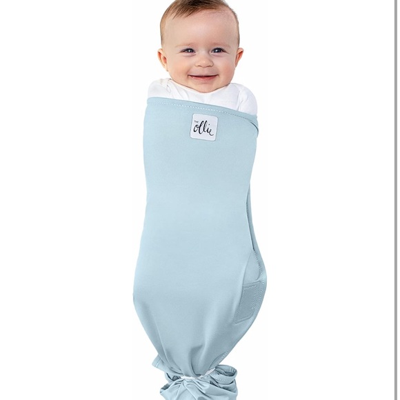 NWOT The Ollie Swaddle in Sky Blue - Picture 2 of 5